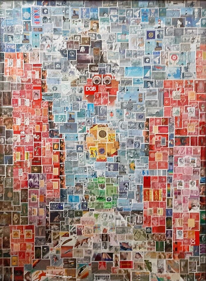 Stamp art Stefan Jürgens | Traffic