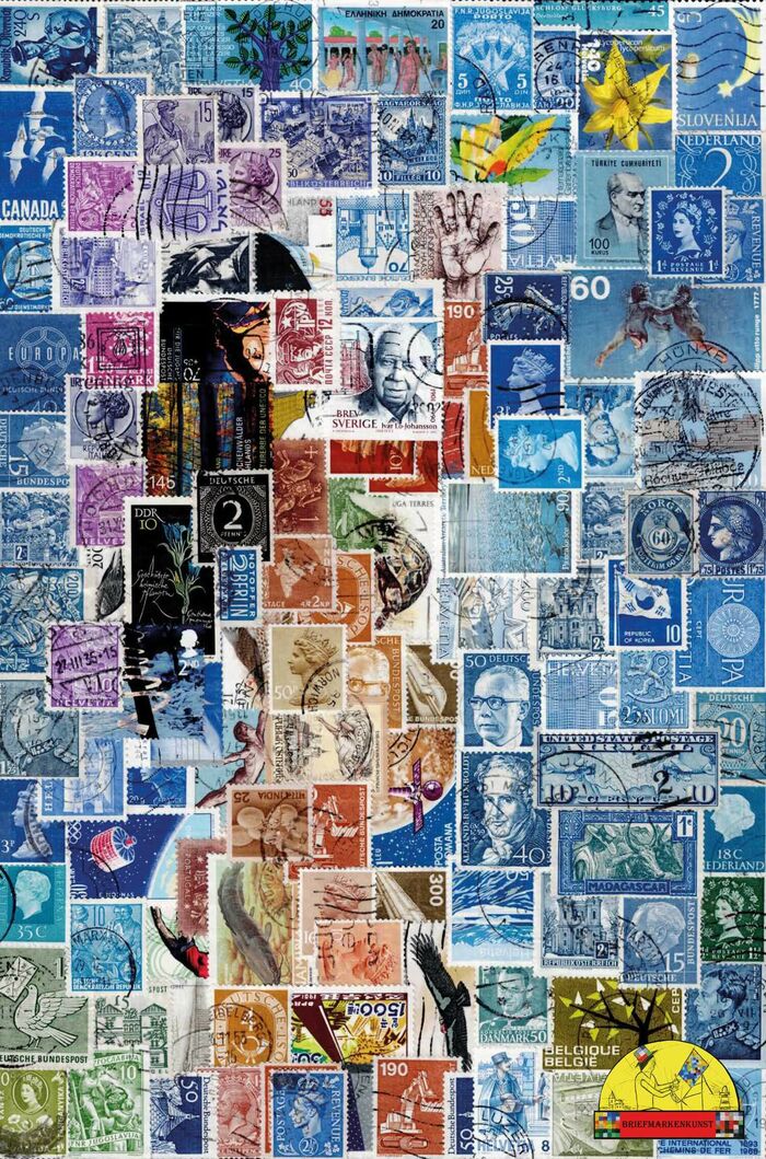 Briefmarkenkunst Stefan Jürgens | Artemis