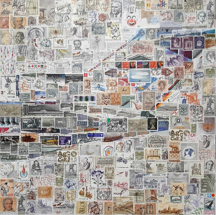 Stamp art Stefan Jürgens | Beastie Boys Licensed to ill