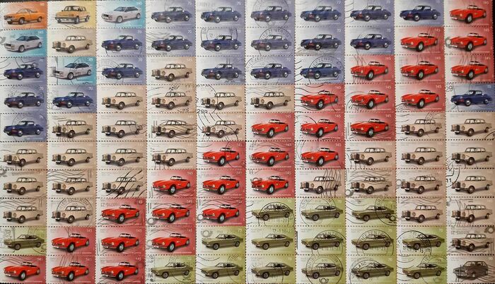 Briefmarkenkunst Stefan Jürgens | Automobile