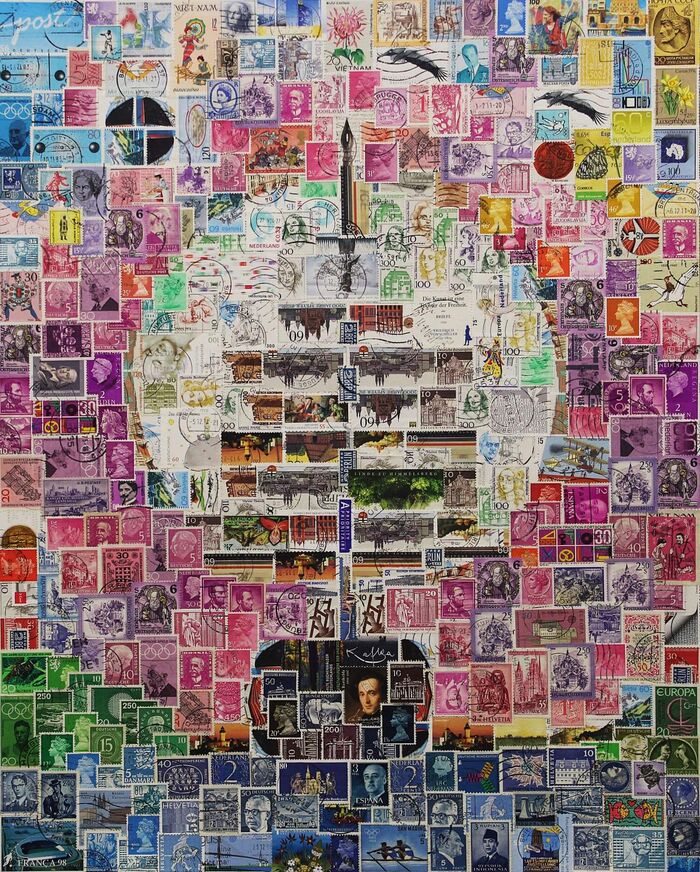 Briefmarkenkunst Stefan Jürgens | Stille Reise